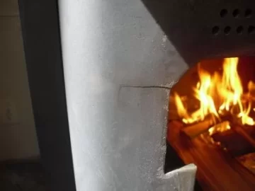 [Hearth.com] Stove crack- Anatomy of a repair in PICs - REVISED with all pics