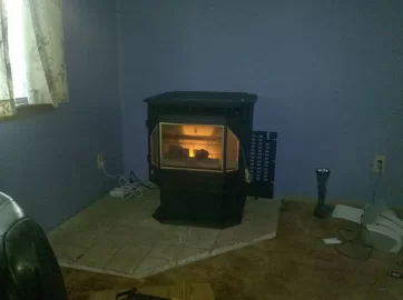 [Hearth.com] Stove finally installed in the house.
