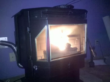 [Hearth.com] Stove finally installed in the house.