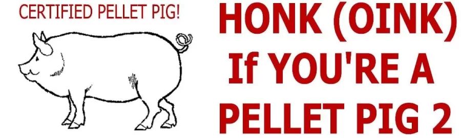 [Hearth.com] Pellet pig bumper sticker!
