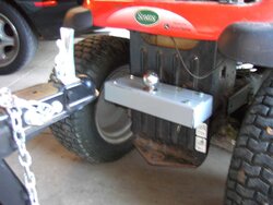 Ball hitch for my garden tractor