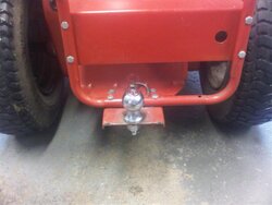 Ball hitch for my garden tractor