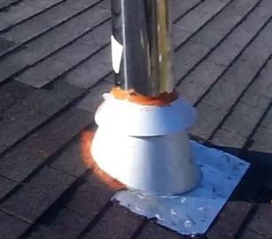 [Hearth.com] Factory-built chimney lateral support