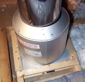 [Hearth.com] Factory-built chimney lateral support