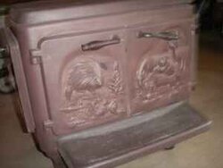 Anyone Ever Seen One of These---Cawley Cast Iron Stove?
