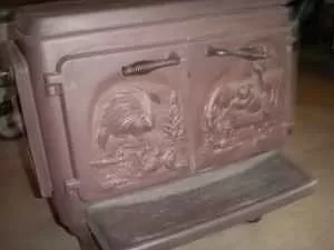[Hearth.com] Anyone Ever Seen One of These---Cawley Cast Iron Stove?
