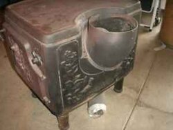 Anyone Ever Seen One of These---Cawley Cast Iron Stove?