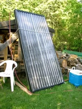 [Hearth.com] I Built a Solar Collector (DHW)...
