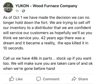 Yukon calling it quits