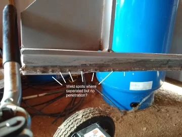 [Hearth.com] Log Splitter Rail Bent