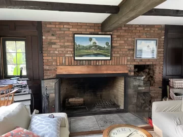 What Insert to fill in 4x6 feet wide Fireplace?