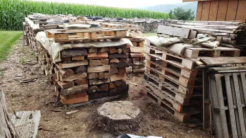 Last Wood Stacked