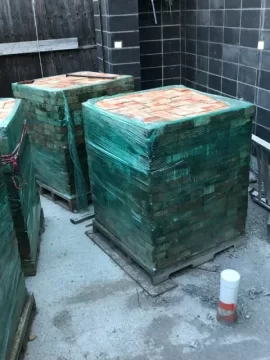 [Hearth.com] Limestone or Reclaimed firebrick or flagstone under a wood stove?