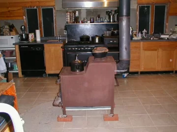 Grandma Bear Underneath Hearth Gets Hot