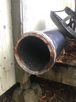 [Hearth.com] Ok to add a old 3' x 8"ID  chimney piece with  on top of a  6" ID piece  to test draw?