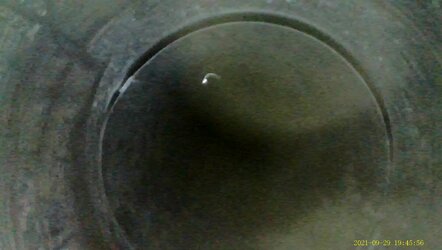 Is a gap on the inside of the stove pipe normal?