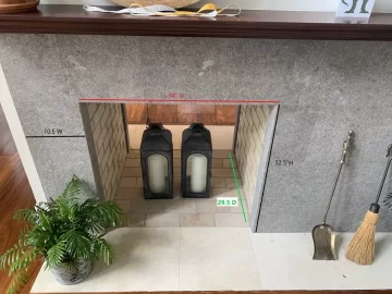 [Hearth.com] Wood Burning Insert - See through if possible?