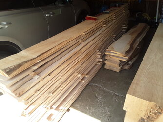 Trying to sell rough cut white oak