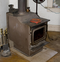 Rebuild old sheet steel stove?