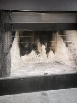 Question - Small Insert in Factory Fireplace