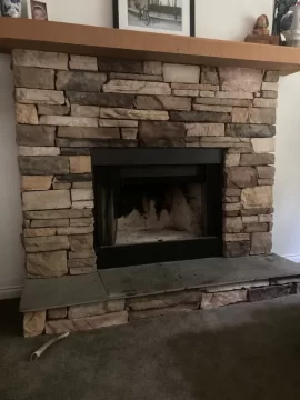 Question - Small Insert in Factory Fireplace