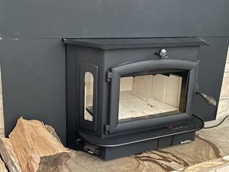 Looking for Bay window wood burning insert in BC Canada