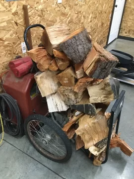 Almost time for actual firewood