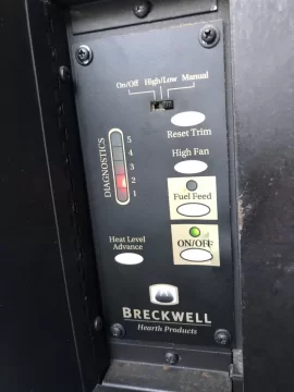 Breckwell Combustion Fan Turns Off During Fire - Help!