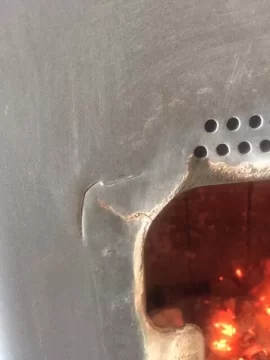 Regency I3100 L cracks on front plate | Hearth.com Forums Home
