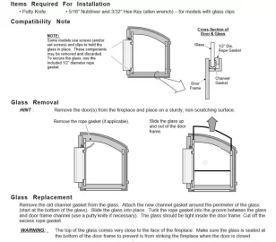 Xtrordinair glass gasket?