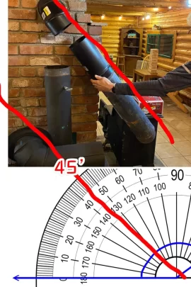 [Hearth.com] 2 small wood stoves  into 1 pipe