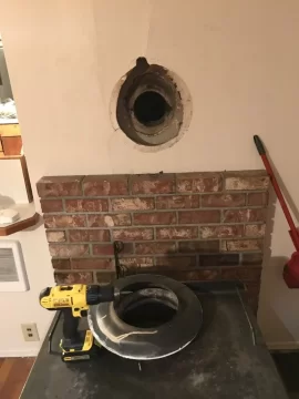 Old Home with Existing Stove (blaze king) into Masonry Chimney