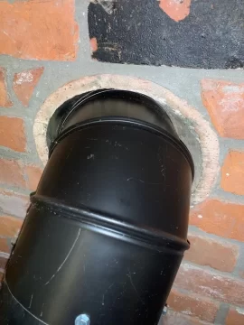 Safety on wood stove install