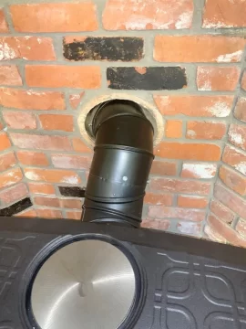 Safety on wood stove install