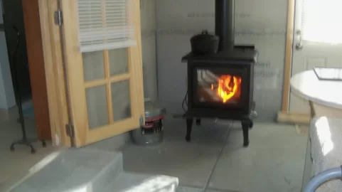 [Hearth.com] Wood stove lighting once again