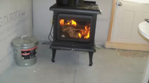 [Hearth.com] Wood stove lighting once again