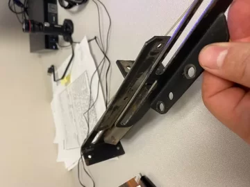 [Hearth.com] Castile pellet insert top hopper slide assembly