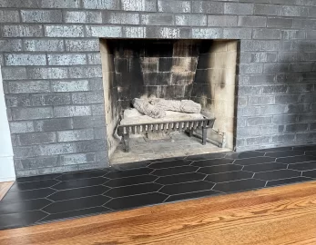 Can I make the Morso 6140 work in my shallow fireplace?