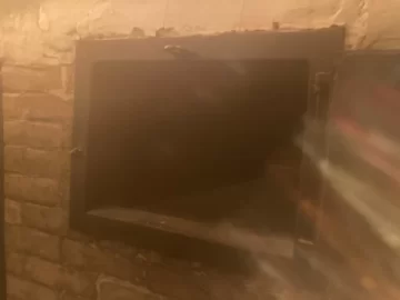 Cool old Brick Oven - get it working again