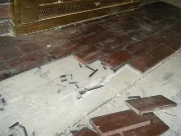 [Hearth.com] Fireplace Footprint Tile Question