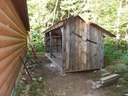 New wood shed...