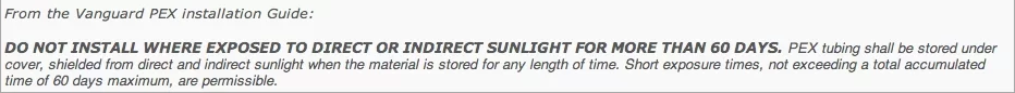 [Hearth.com] Pex and uv rays