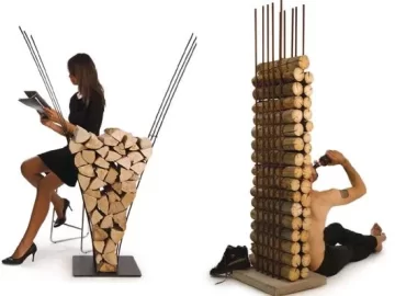 [Hearth.com] Indoor Wood Rack