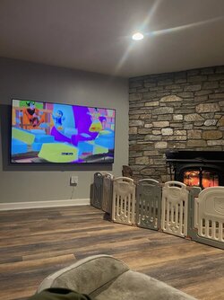 Is this TV too close to my Woodstove?