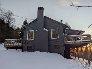 Basement installation: existing stovepipe with 90°  to chimney