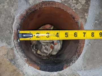 Basement installation: existing stovepipe with 90°  to chimney