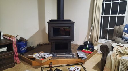 Stove upgrade time!  I'm mildly excited..