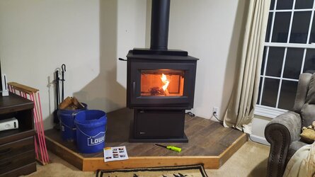 Stove upgrade time!  I'm mildly excited..