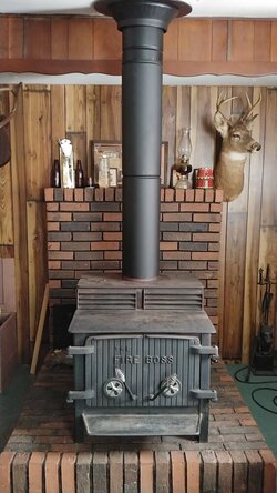 The Fire boss wood stove