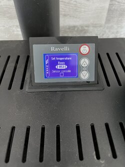 Ravelli RV80 room temp